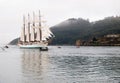 FERROL, SPAIN - FEBRUARY 15: Spanish Navy Juan Sebastian de Elcano