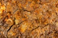 ferrous iron stone ore metallurgical macro texture and background