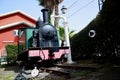 Ferrovia Circumetnea Steam Engine at Catania Borgo Station, Sicily Italy