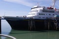 Ferry in Alaska Royalty Free Stock Photo