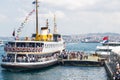 Ferry boarding Istanbul Turkey City Summer Trip 2019