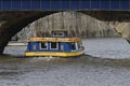 Ferry boat Brigantia under Bristol Bridge