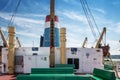 Ferry boat deck Royalty Free Stock Photo