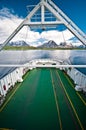 Ferry boat in fiord