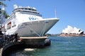 Ferry Boat at Harbour Sydney Opera House Royalty Free Stock Photo