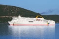 Ferry boat Ionian sea Royalty Free Stock Photo