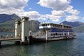 Ferry boat on Lake Como, Italy