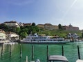 Ferry boat on lake constance Konstanz Bodensee Royalty Free Stock Photo