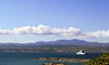 ferry boat at Eretria Euboea Greece