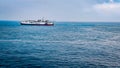 Ferry boat on malacca straits