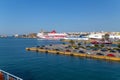 Ferry boats cruise ship Royalty Free Stock Photo