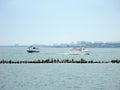 Ferry Boats Lake Michigan Royalty Free Stock Photo