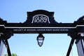 Ferry bridge arch, Burton upon Trent. Royalty Free Stock Photo