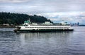 Ferry Boat Seattle Washington Royalty Free Stock Photo