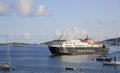 The Ferry ,Clansman, Castlebay, Scotland, UK Royalty Free Stock Photo