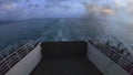 Ferry cruise ship sea TIMELAPSE, happy trip, ocean voyage in Thailand ferry