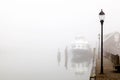 Ferry in the Fog