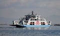 The ferry going to the island of Miyajima (Itsukushima), Japan