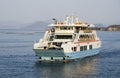 The ferry going to Miyajima island, Japan.