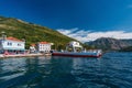 Ferry in the Kotor bay