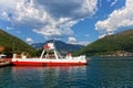 Ferry in Kotor Bay