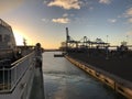 Ferry leaving Las Palmas harbour