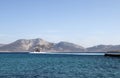 Ferry leaving the port