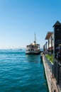 Ferry Leaving The Port