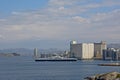 Ferry leaving Stavanger harbor