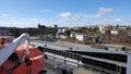 Ferry leaving town of Nynashamn to Gotland in Sweden