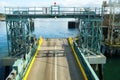 Ferry loading ramp Royalty Free Stock Photo