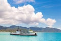 Ferry near Koh Phangan island