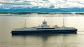 Ferry Near Molde Norway