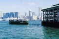 Ferry Pier in Hong Kong