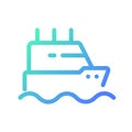 Ferry pixel perfect gradient linear ui icon