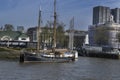 Europe, Netherlands, Rotterdam, 04-2018, Historic old haven for old boats.