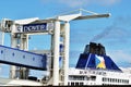 Ferry in Port of Dover