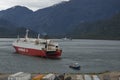 Ferry in Puerto Chacabuco, Patagonia, Chile