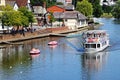 Ferry on River Dee, Chester.