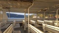Ferry Seats Royalty Free Stock Photo
