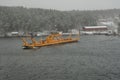 Ferry ship Fragancia on line in Stockholm archipelago