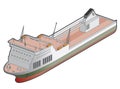 Ferry Ship Icon. Design Elements 41g