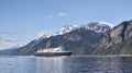 Ferry in Southeast Alaska Royalty Free Stock Photo