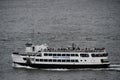 Ferry by Statue City Cruises running from Manhattan to Statue of Liberty in New York City