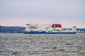 Ferry Stena Jutlandica arriving port of Gothenburg..