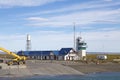 Ferry terminal at Primera Angostura close to Punta Delgada along the Strait of Magellan, Chile Royalty Free Stock Photo