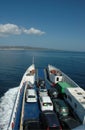 Ferry to Carloforte (Sardinia - Italy) Royalty Free Stock Photo