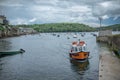 Polruan ferry on the south of Cornwall