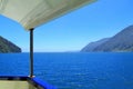 Ferry trip through Milford Sound in New Zealand