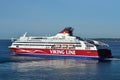 Ferry Viking Line on the Baltic Sea